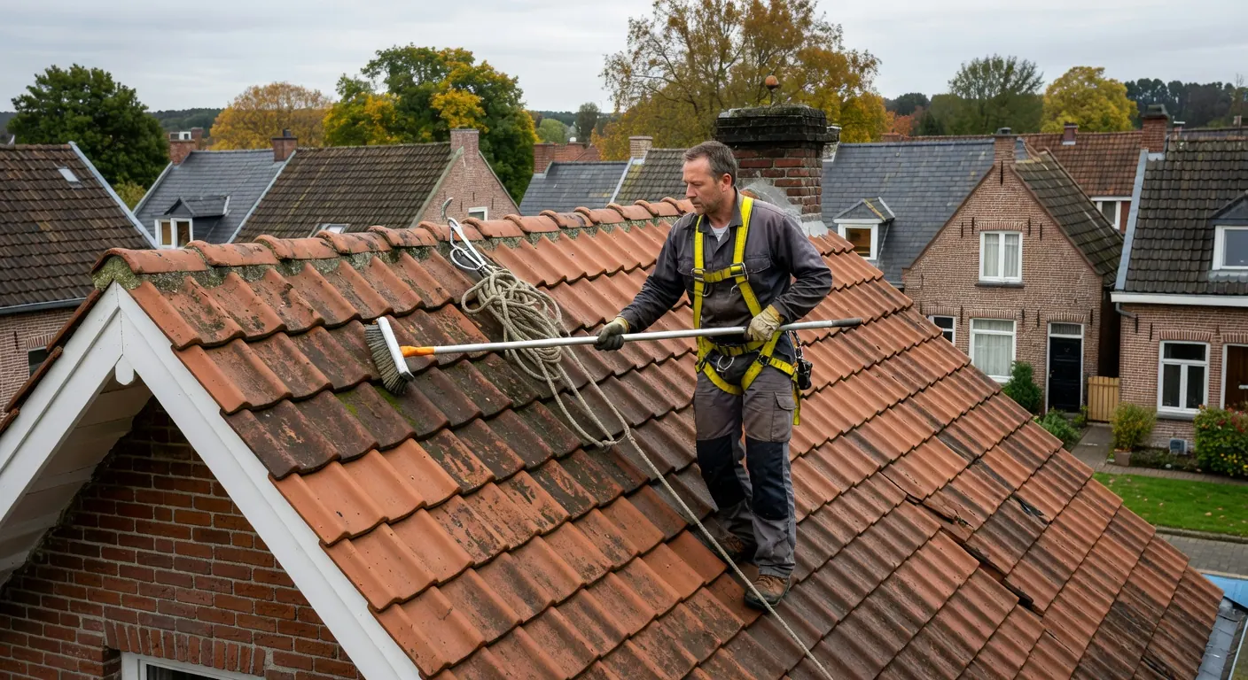 Illustration des aides et primes 2026 pour le nettoyage de toiture en Belgique
