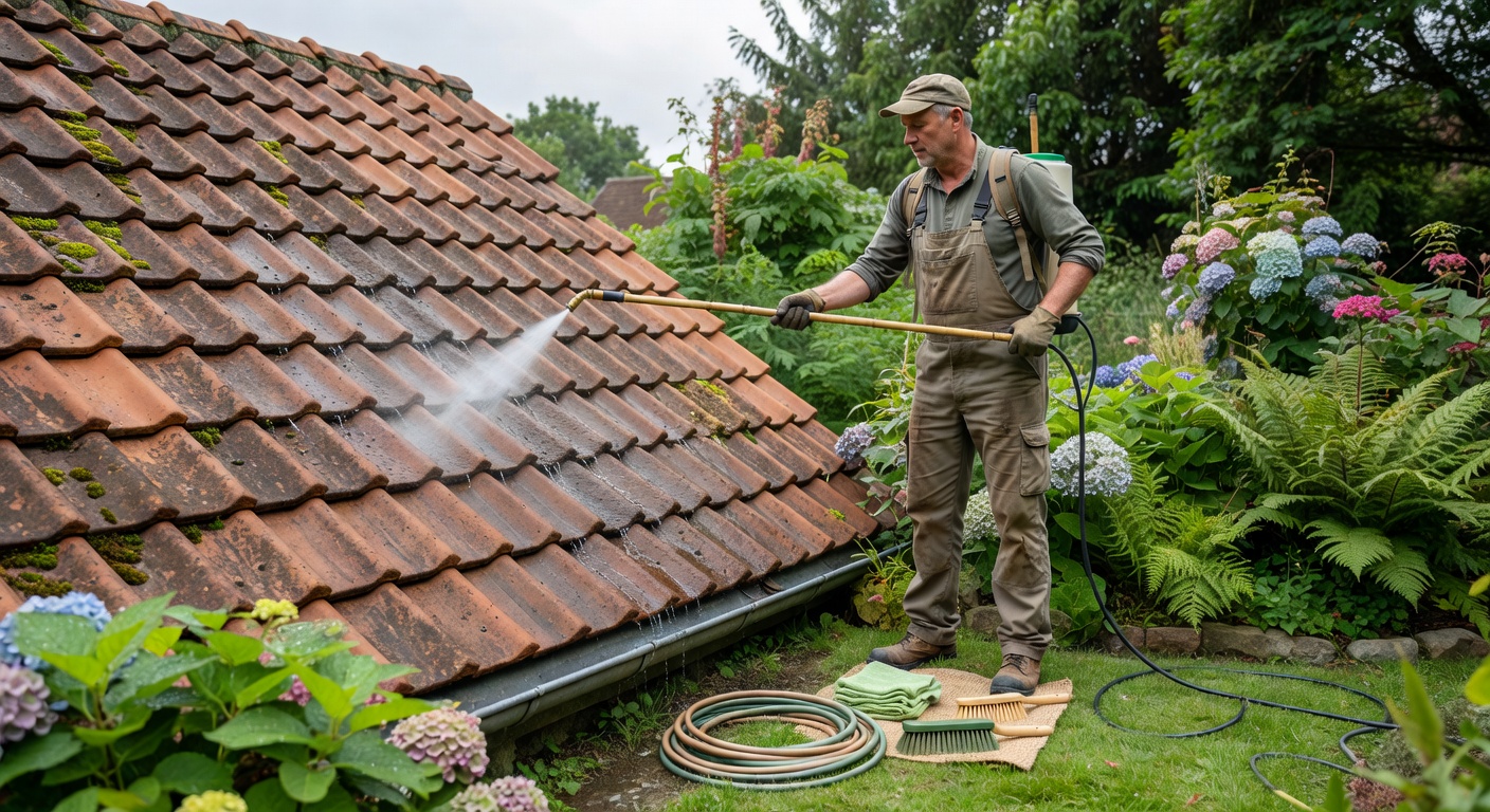 Nettoyage Écologique de Toiture en Belgique : Produits Naturels et Méthodes Douces